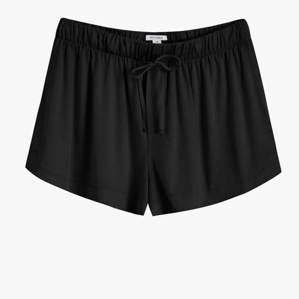 Cuyana Organic Pima Sleep Shorts Black Size XS